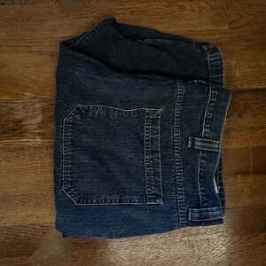 Wrangler Mens Denim Cargo Shorts Blue Classic Rise Medium Wash Pockets 42